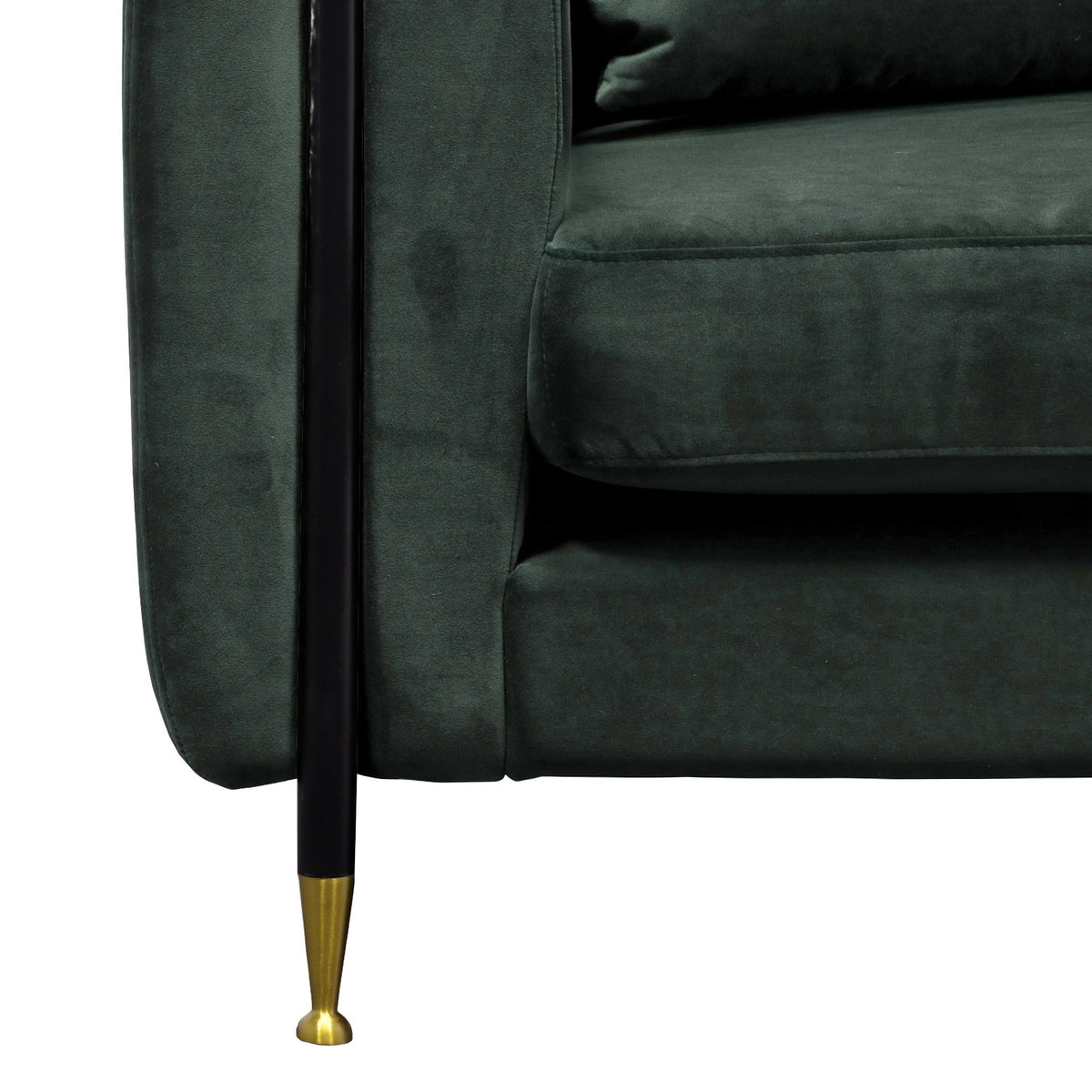 Oswego - Modern Dark Green Jade Sofa by VIG Furniture - View 5