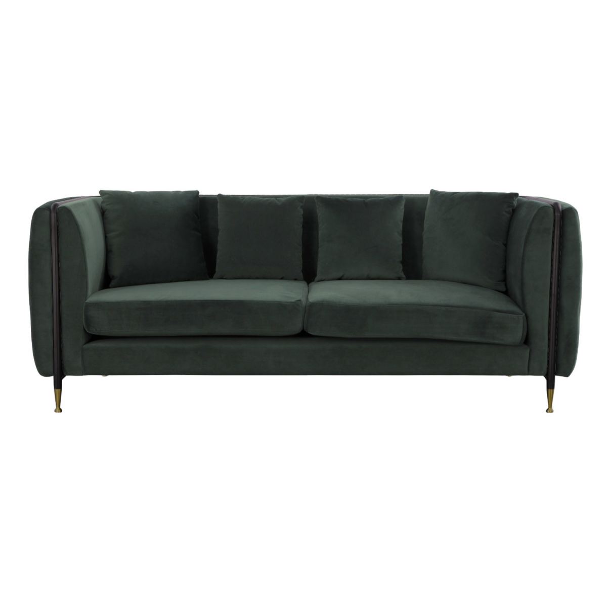 Oswego - Modern Dark Green Jade Sofa by VIG Furniture - View 1