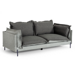 Mars - Modern Grey & Dark Grey Fabric Sofa by VIG Furniture - View 2