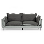 Mars - Modern Grey & Dark Grey Fabric Sofa by VIG Furniture - View 1