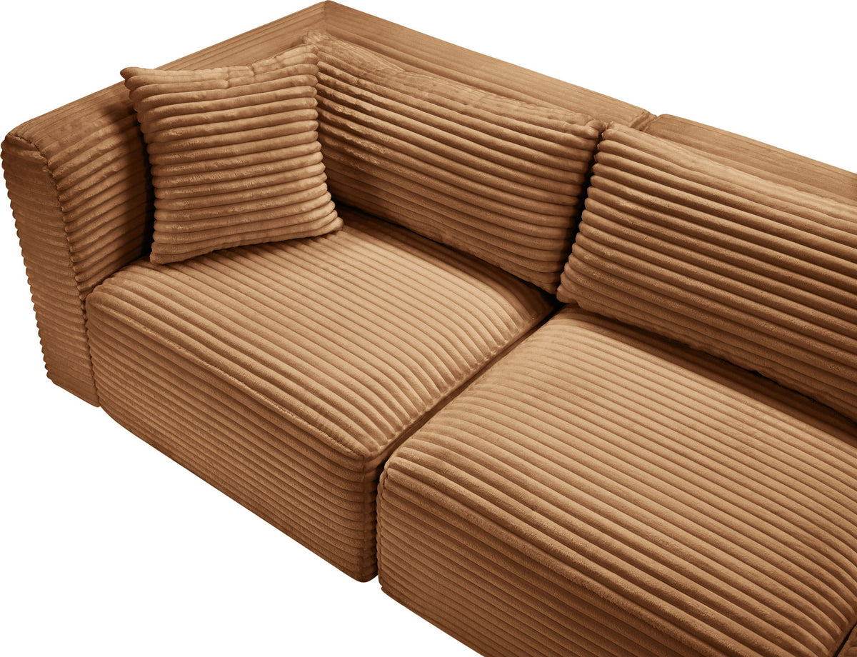Shaggy - Fabric 6 Piece Modular Corner Sectional