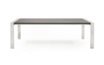 Fauna - Modern Elm Grey & Stainless Steel Chrome Dining Table by VIG Furniture - View 7