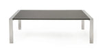 Fauna - Modern Elm Grey & Stainless Steel Chrome Dining Table by VIG Furniture - View 4
