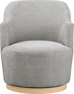 Clarita - Chenille Swivel Accent Chair