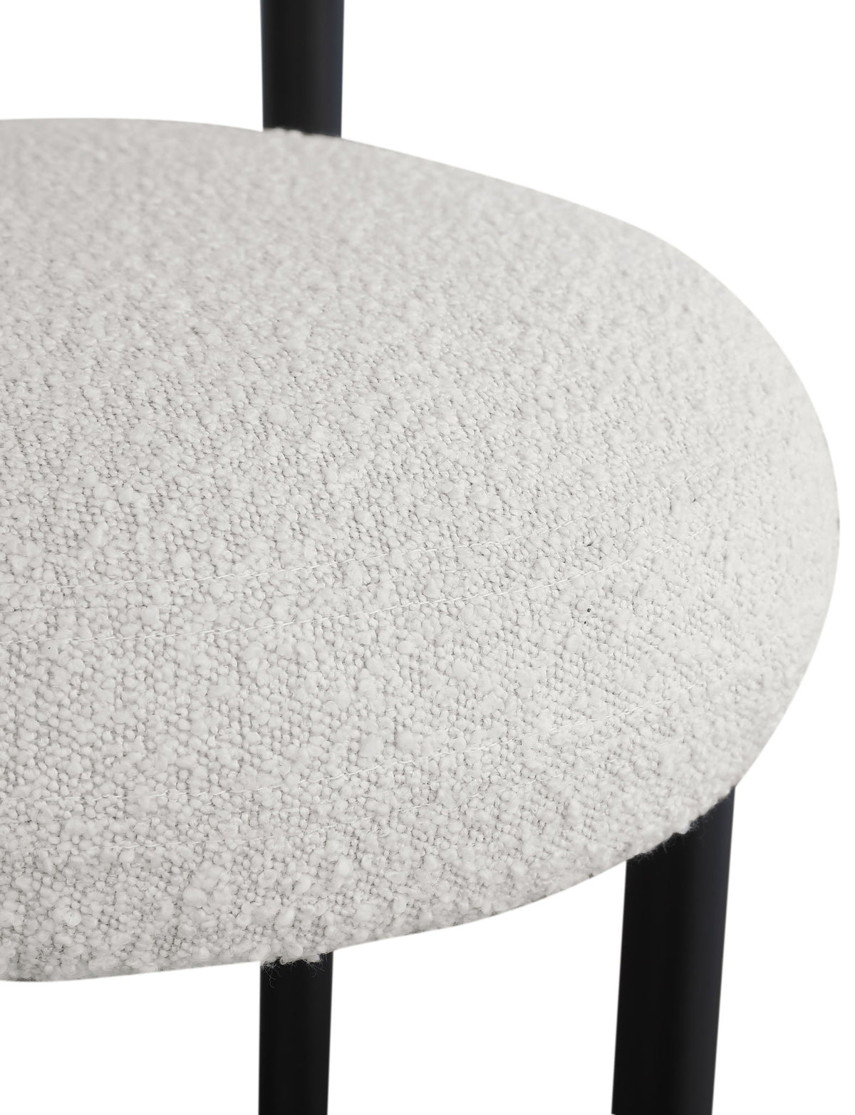 Bordeaux - Stool With Black Legs (Set of 2)