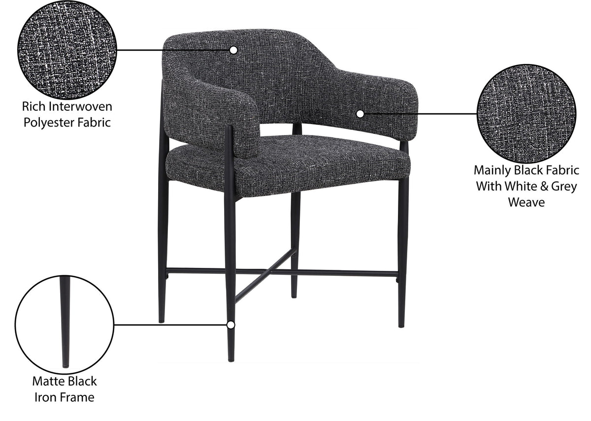 Dame - Fabric Upholstered Dining Chair (Set of 2)