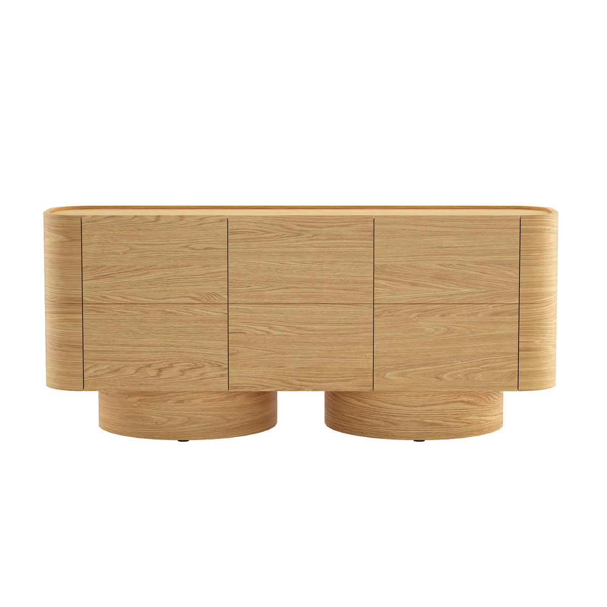 Solis - Solid Wood Sideboard (3-Door) - Natural