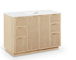 Willard - Engineered Stone And Solid Wood Bathroom Vanity