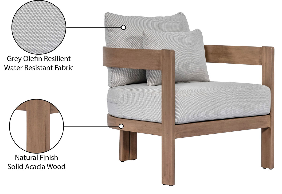 Newport - Water Resistant Fabric Upholstered Outdoor Patio Chair