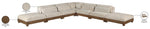 Turin - Chenille Fabric Upholstered Modular Sectional - Taupe