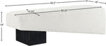 Alora - Bench - Black Base