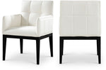 Adrian - Dining Arm Chair (Set of 2) - Black Legs