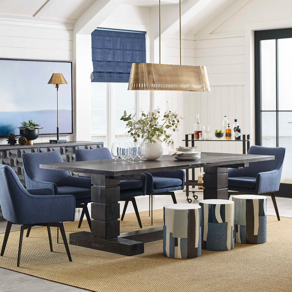 Black Magic - Extension Dining Table - Black