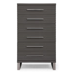 Splendor - Grey High Gloss Slatted Chest by VIG Furniture - View 1