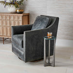 Inclination - Swivel/Glider Chair - Charcoal Gray