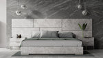 Eastern King Marbella - Italian Modern Grey Bed Set