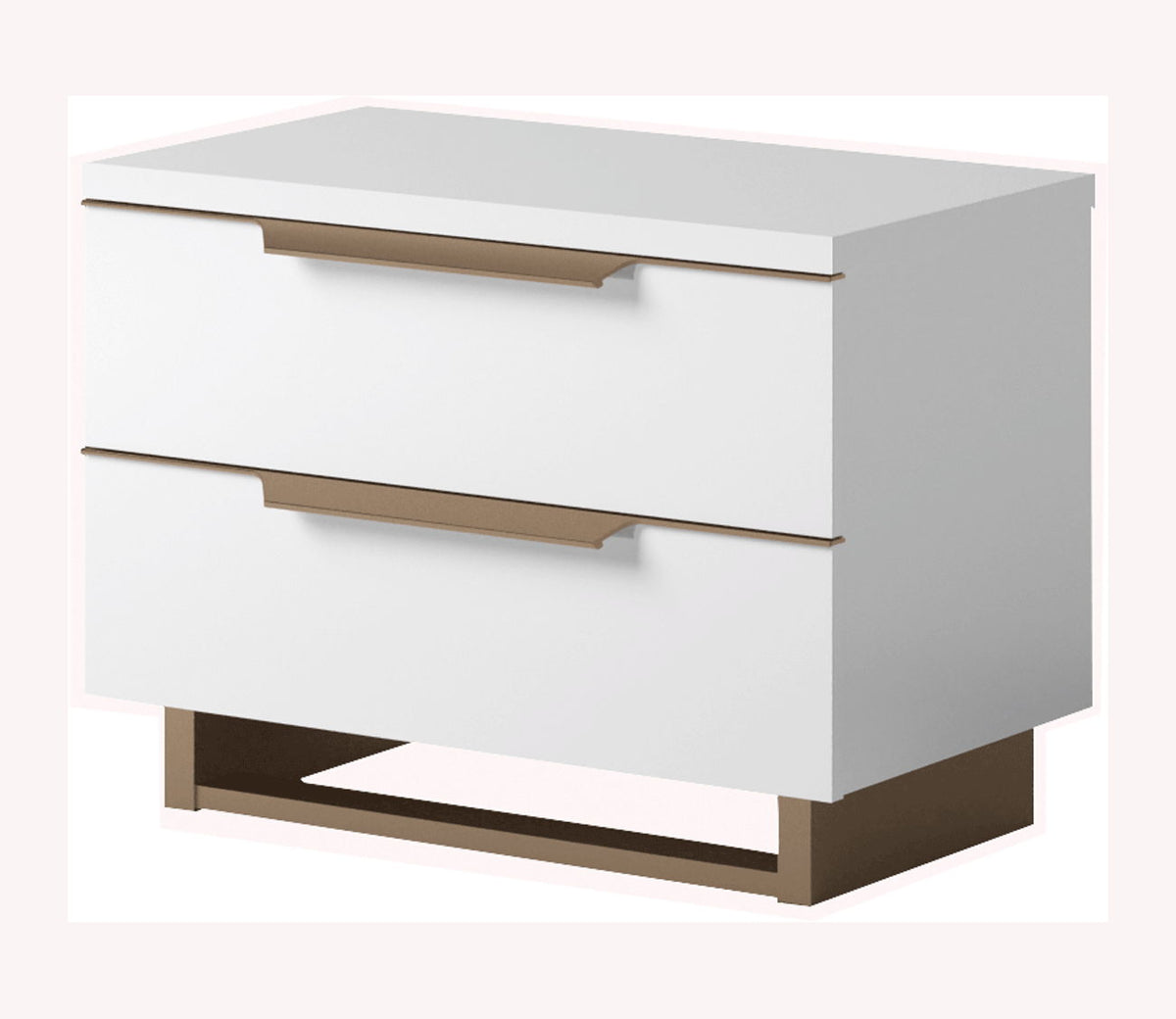 Smart - Maxi Nightstand - White