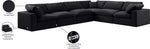 Comfy - 6 Piece Velvet Modular Corner Sectional