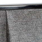 Buckley - Modern Grey & Black Stainless Steel Bed w/ Nightstands by VIG Furniture - View 5