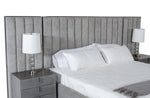 Buckley - Grey & Black Stainless Steel Bedroom Set by VIG Furniture - View 6
