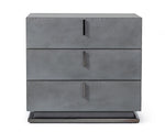 Buckley - Grey & Black Stainless Steel Bedroom Set by VIG Furniture - View 4