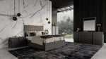 Lucia - Italian Modern Matte Grey / Elm Grey Bedroom Set by VIG Furniture - View 1