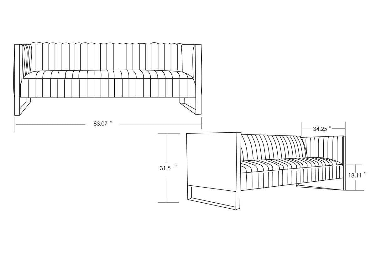 Manhattan Trillium - Sofa
