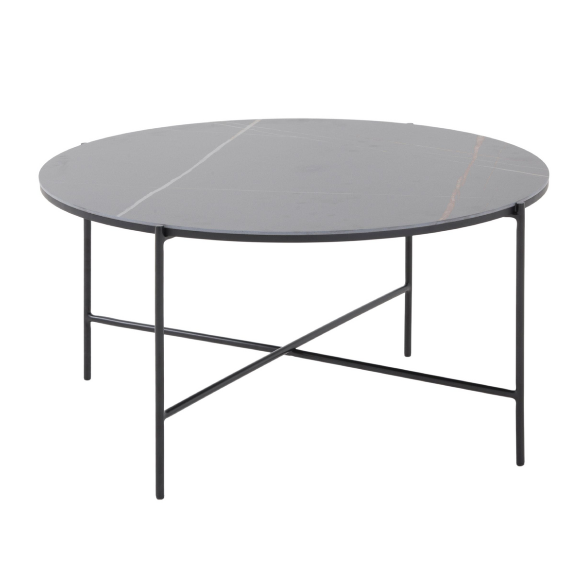 Hobart - Modern Black Ceramic Coffee Table by VIG Furniture - View 1