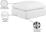 Comfy - Linen Ottoman