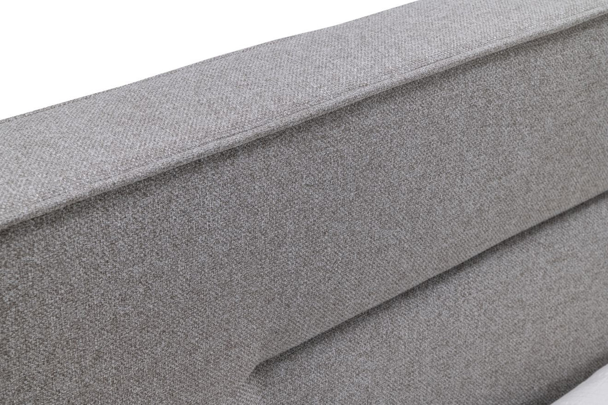 Juliana - Italian Modern Grey Upholstered Bed by VIG Furniture - View 5