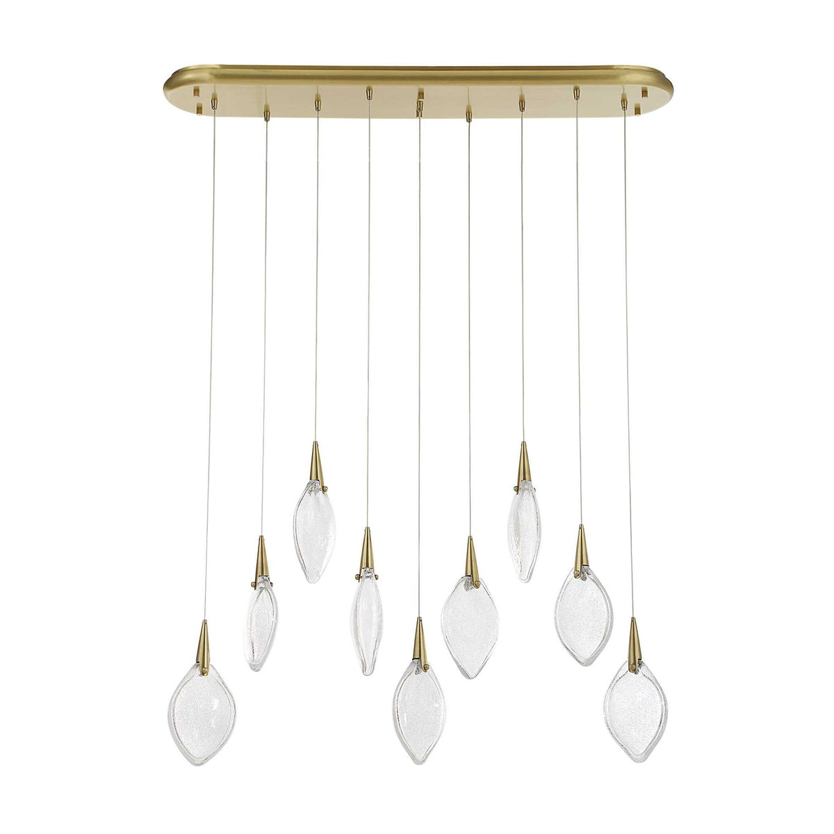 Deluge - Pendant - Bright Brass