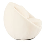 Gypsum - Modern White Swivel Accent Chair by VIG Furniture - View 3