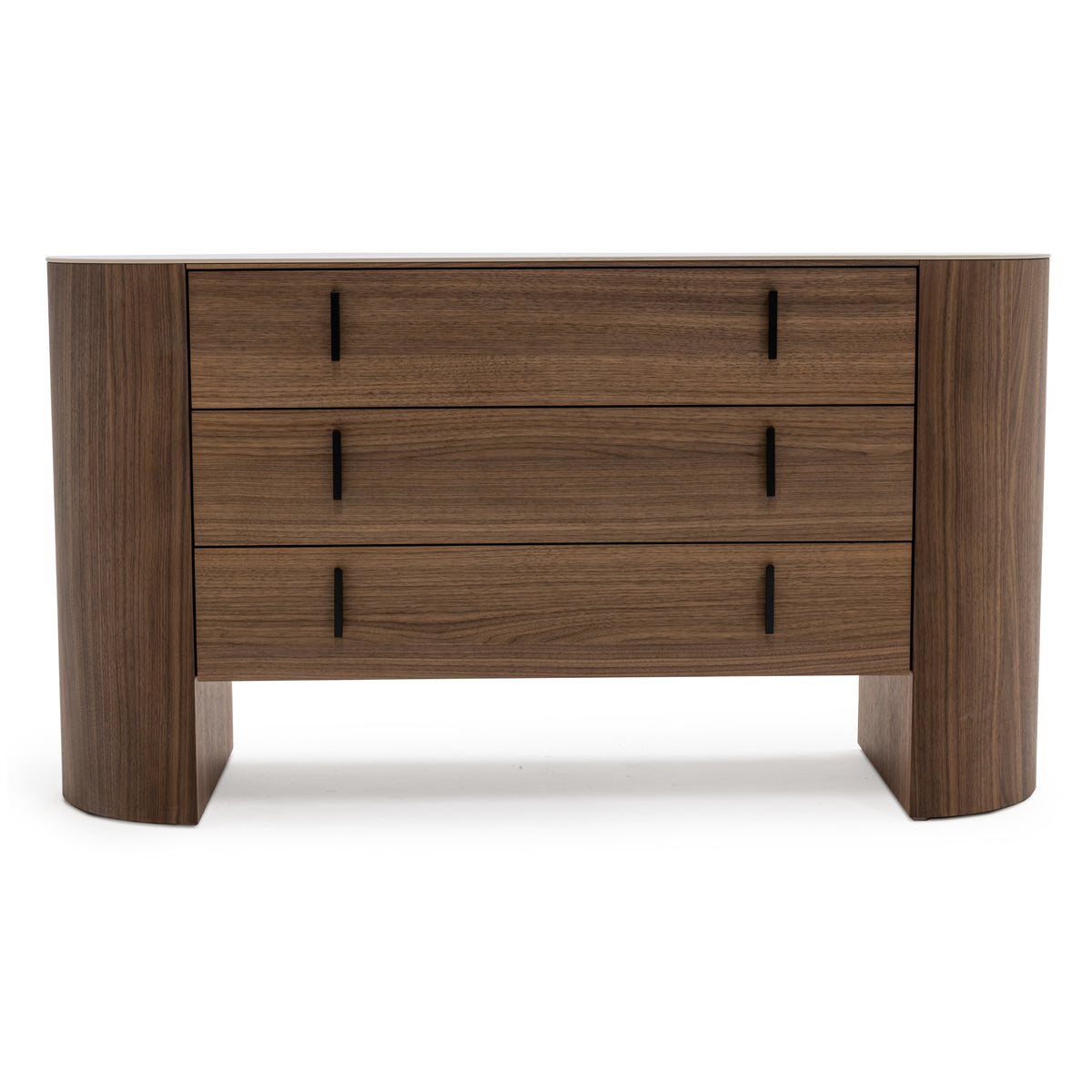Chelton - Contemporary White Ceramic & Walnut Dresser by VIG Furniture - View 1