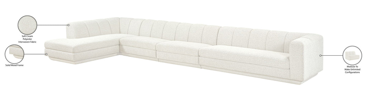 Modari - Sectional - Cream