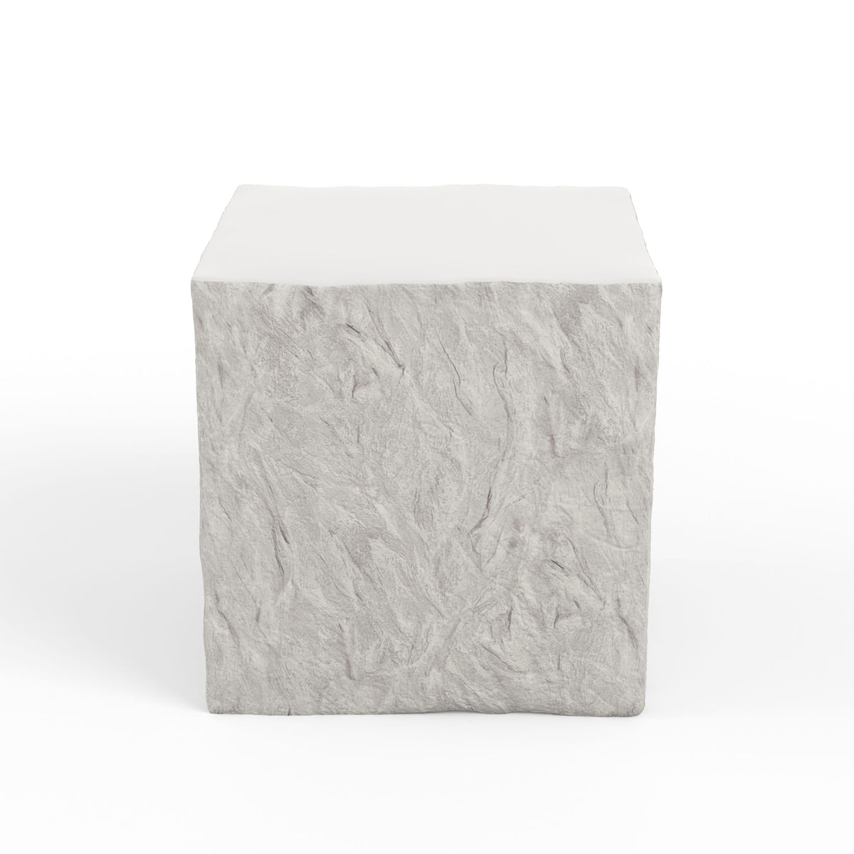 Bazaar - Antique End Table - Stone