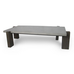 Milton - Dark Grey & Walnut Coffee Table by VIG Furniture - View 2