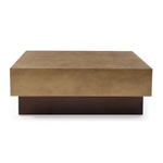 Derek - Modern Metal & Antique Copper Coffee Table by VIG Furniture - View 1