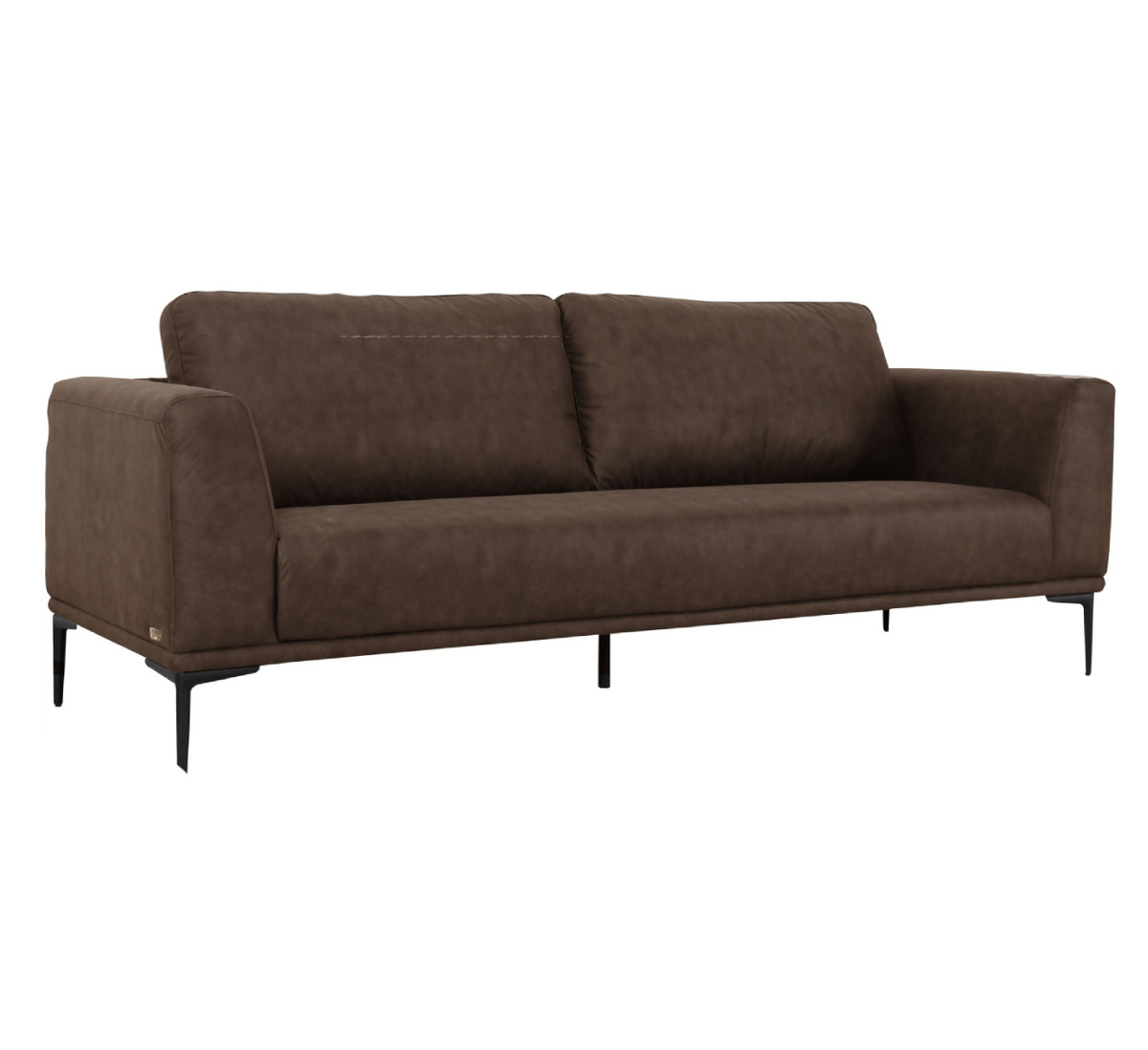 Jada - Modern Brown Fabric Loveseat by VIG Furniture - View 5
