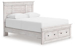 Makidern - Panel Storage Bed