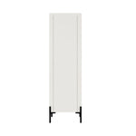 Abbey - Bookcase Cabinet - Maple And Off White