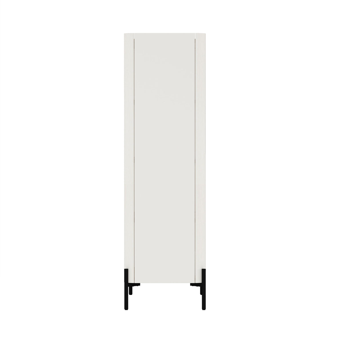 Abbey - Bookcase Cabinet - Maple And Off White