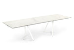 Farrell - Modern White Ceramic Extendable Dining Table by VIG Furniture - View 4