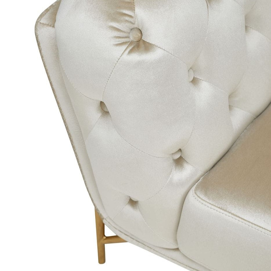 Stella - Transitional Beige Velvet Sofa by VIG Furniture - View 4