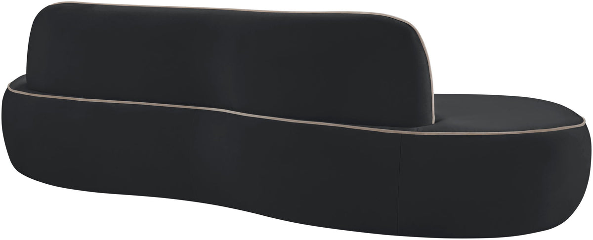 Swerve - Velvet 101" Upholstered Sofa