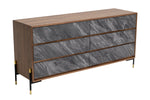 Metcalf - Mid-Century Walnut & Grey Dresser by VIG Furniture - View 7