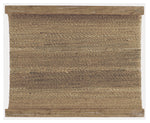 Melange - Lenny Woven End Table - Light Brown