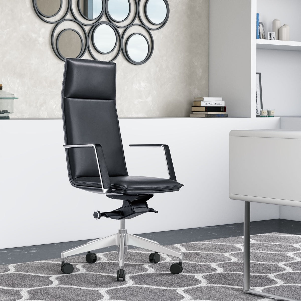 Gorsky - Modern Black High Back Executive Office Chair by VIG Furniture - View 5