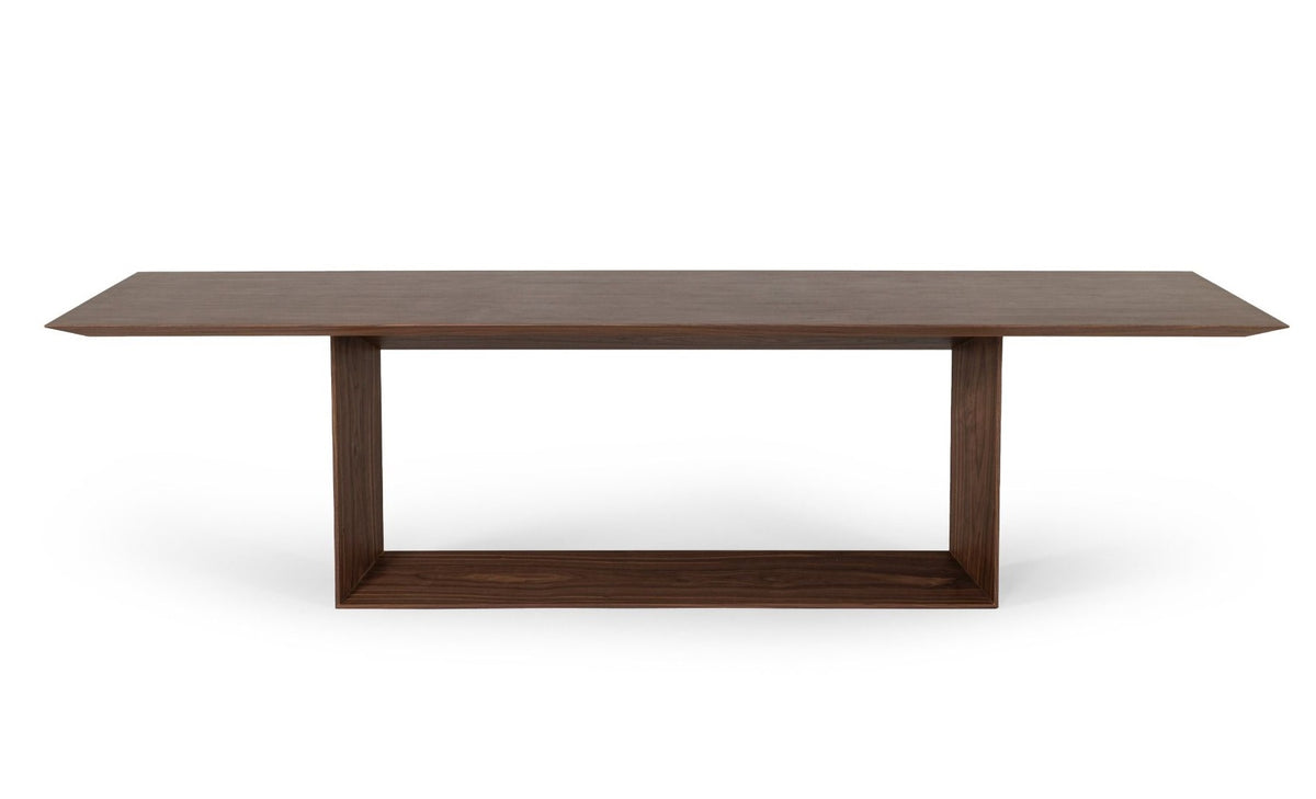 Channa - Modern Walnut Dining Table by VIG Furniture - View 6