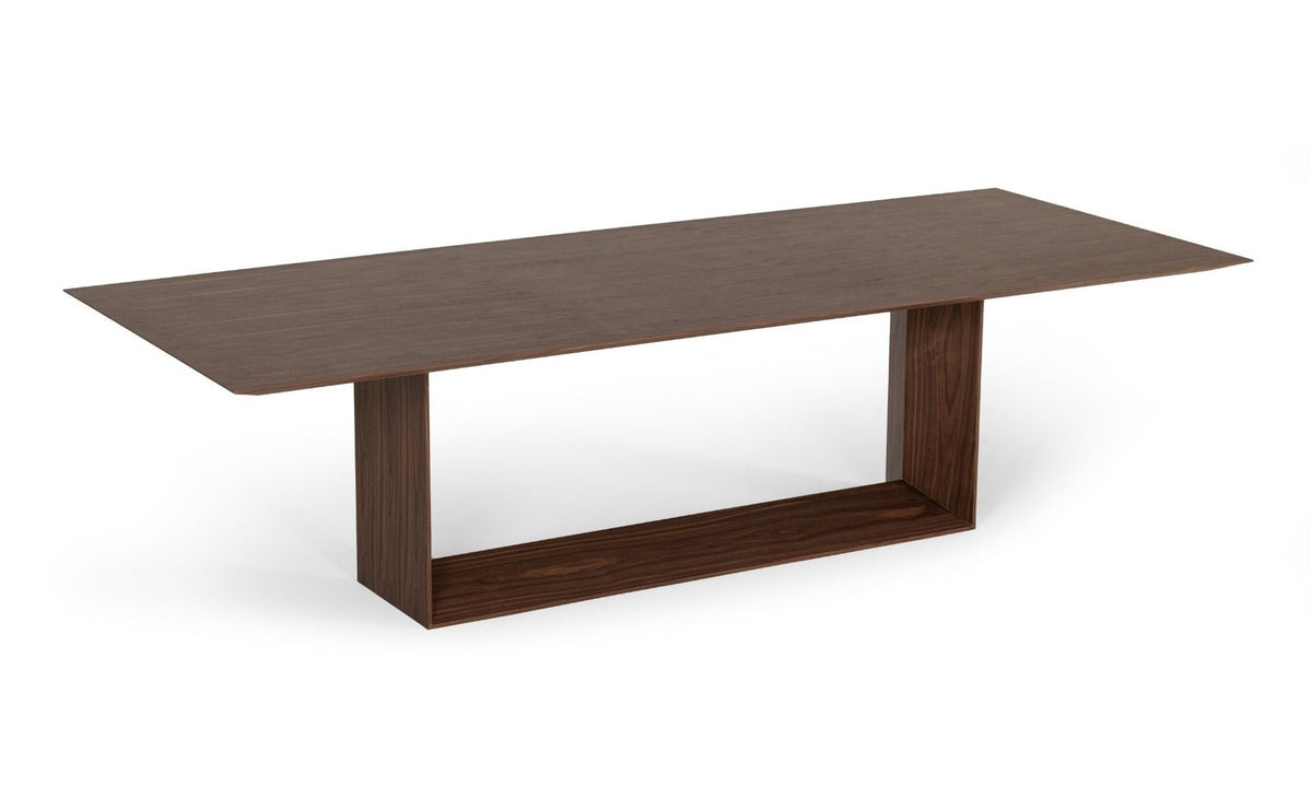 Channa - Modern Walnut Dining Table by VIG Furniture - View 7