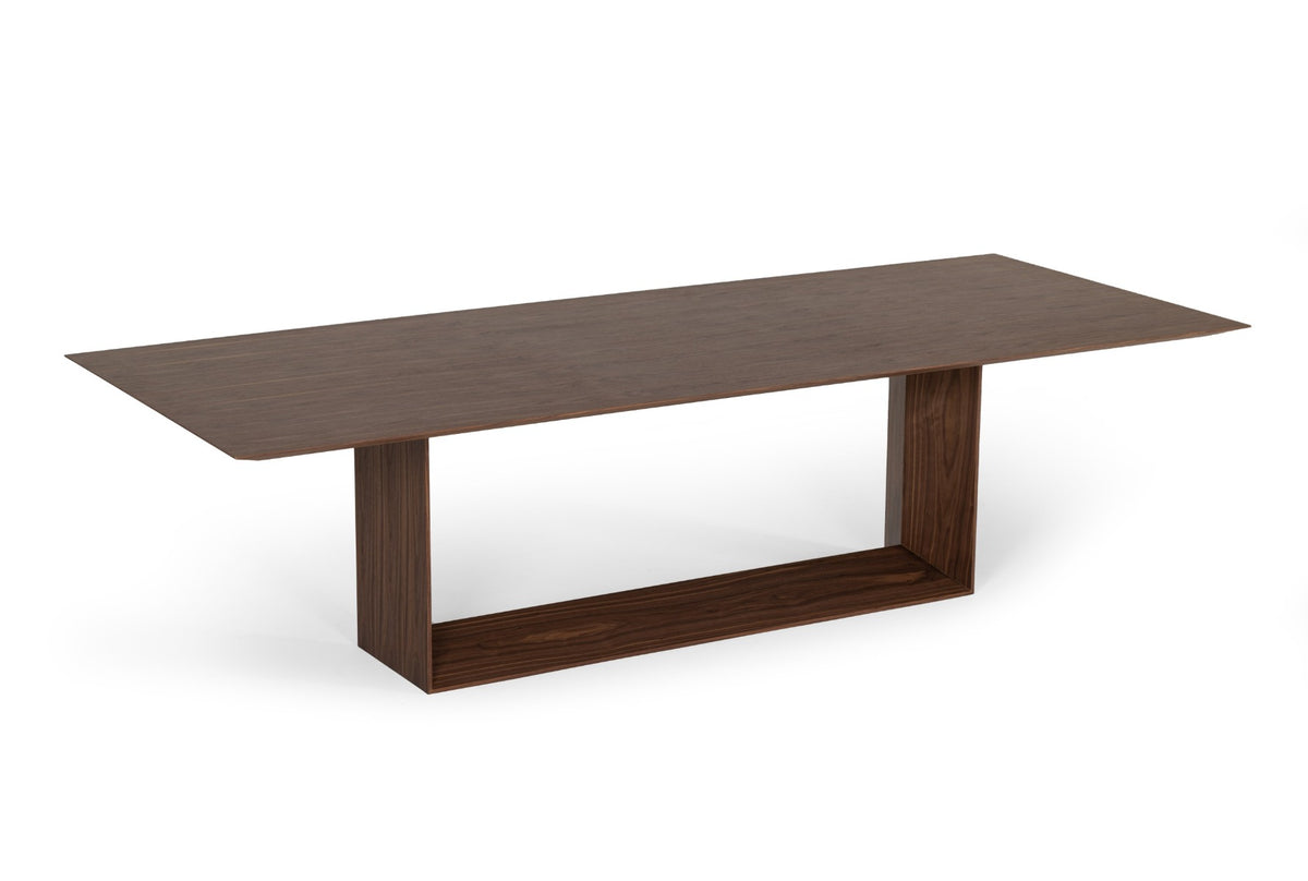 Channa - Modern Walnut Dining Table by VIG Furniture - View 2